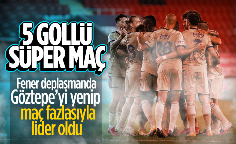 Fenerbahçe, Göztepe deplasmanında 3 puanı aldı