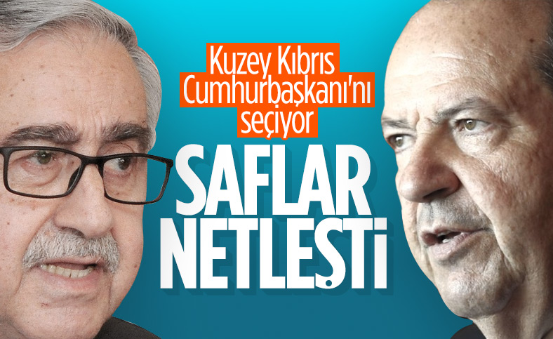 KKTC cumhurbaşkanlığı seçiminin 2.turu için sandık başında