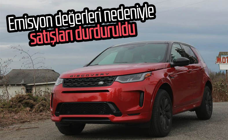 Land Rover, emisyon değerleri nedeniyle iki hibrit modelinin satışını durdurdu