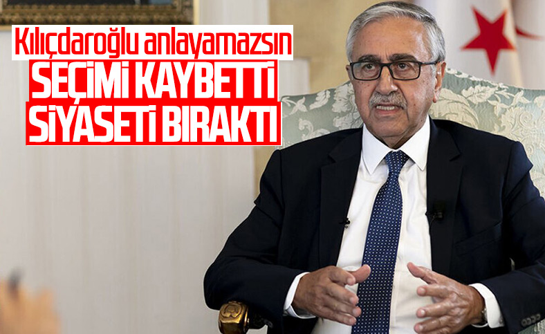 Mustafa Akıncı siyaseti bıraktı