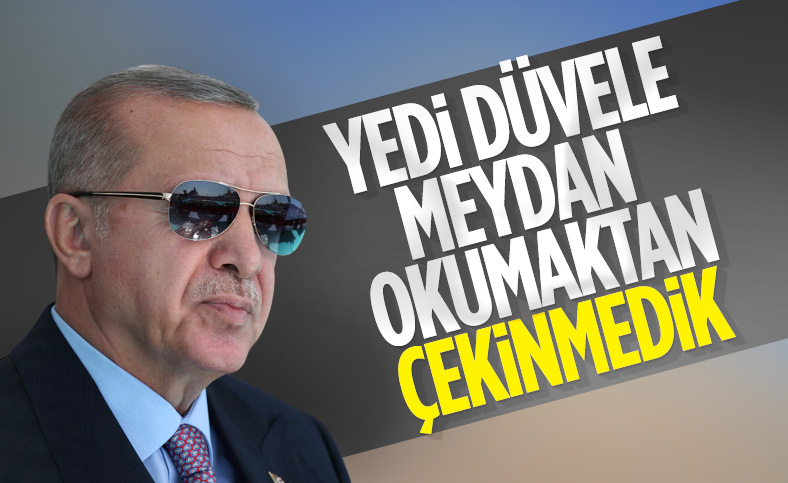 Cumhurbaşkanı Recep Tayyip Erdoğan, Şırnak AK Parti İl Kongresi'ne katıldı