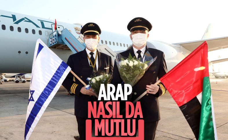 BAE'den İsrail'e ilk ticari uçuş gerçekleştirildi