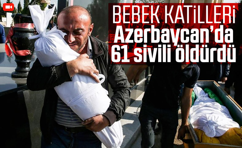 Ermenistan, Azerbaycan'da 61 sivili katletti