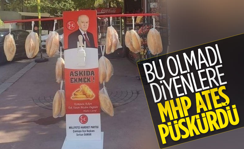 Semih Yalçın, MHP'nin askıda ekmek uygulamasına kızanlara cevap verdi