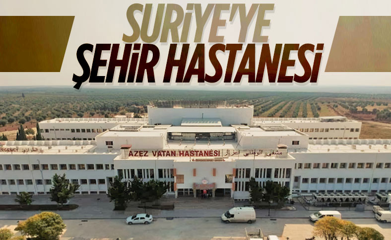 MSB'den 'Suriye Azez Vatan Hastanesi' paylaşımı