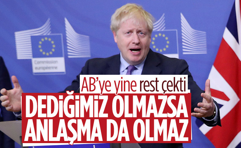 Boris Johnson: İngiltere ile AB arasında Brexit görüşmeleri tıkandı