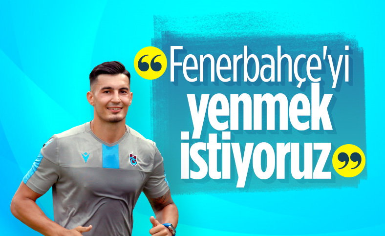 Uğurcan Çakır: Fenerbahçe'yi yenmek istiyoruz