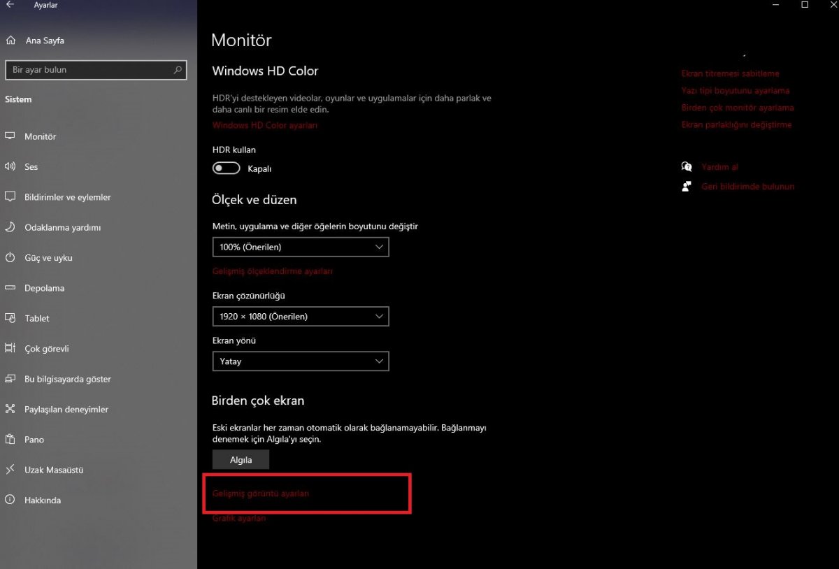 How to change the Windows 10 monitor Hz (refresh) setting?  #3
