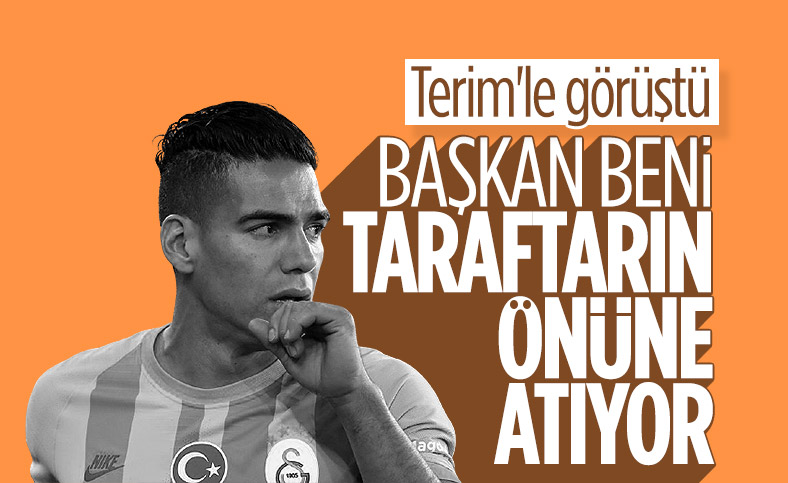 Radamel Falcao, Mustafa Cengiz'in sözlerinden rahatsız oldu