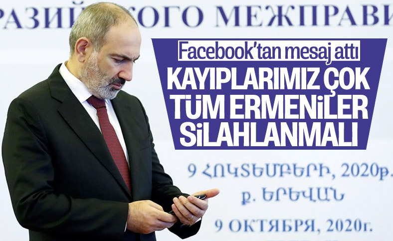 Ermenistan Başbakanı Paşinyan, halkını cepheye çağırdı
