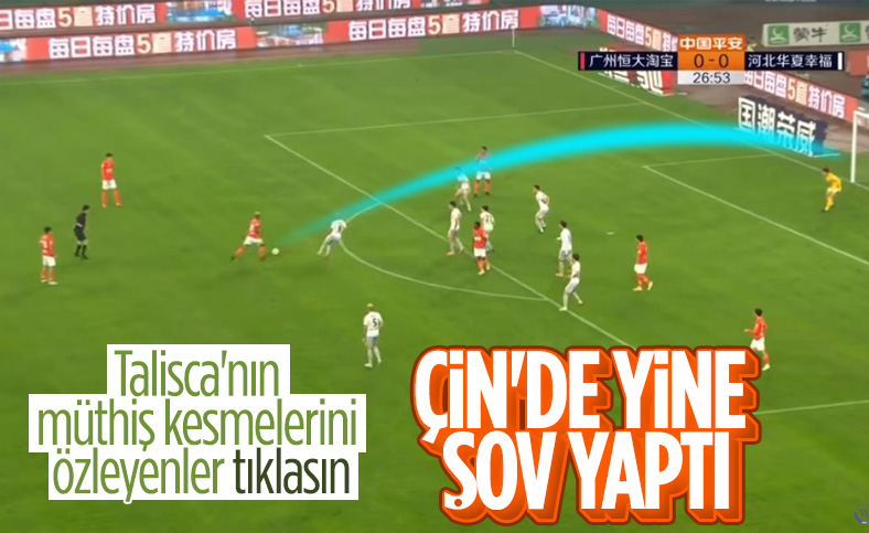 Anderson Talisca'dan iki güzel gol