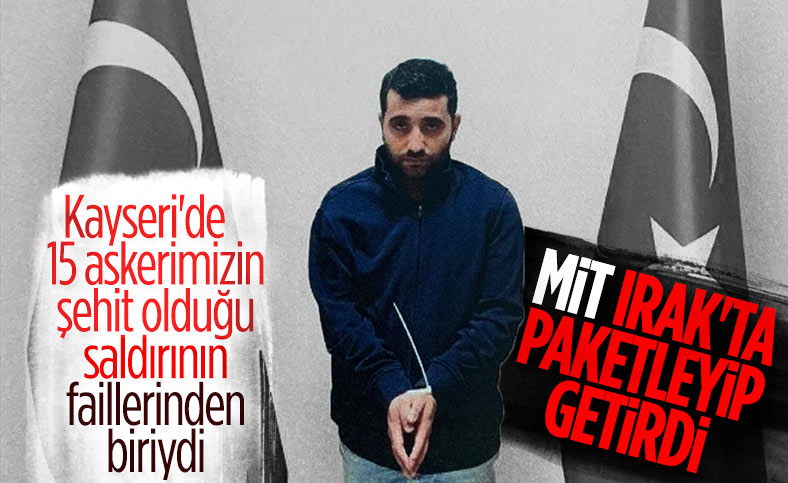 Kayseri saldırısının faillerinden PKK'lı Ferhat Tekiner, Türkiye'ye getirildi