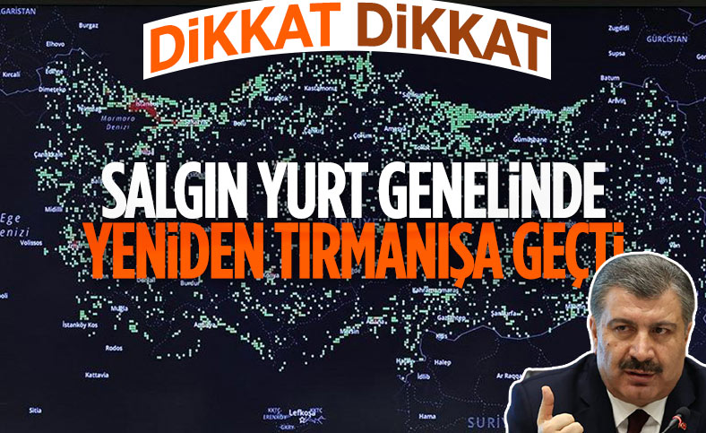 Fahrettin Koca: Salgın tüm ülkede yeniden tırmanışa geçti