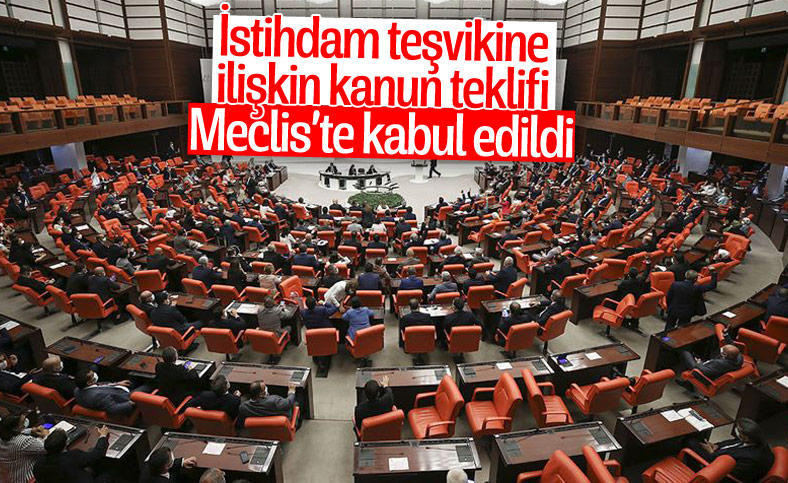 İstihdam teşvikine ilişkin kanun teklifi, Bütçe Komisyonunda kabul edildi