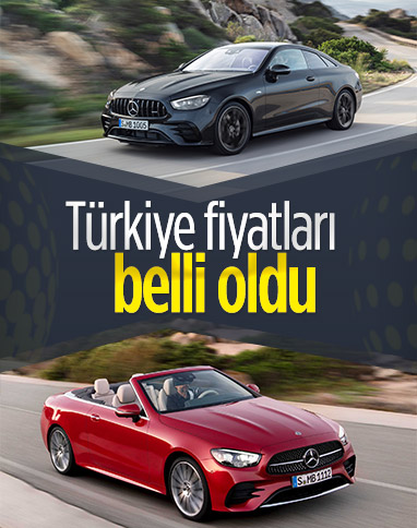Mercedes E-Serisi Coupe ve Cabriolet Türkiye'de satışta: İşte fiyatları