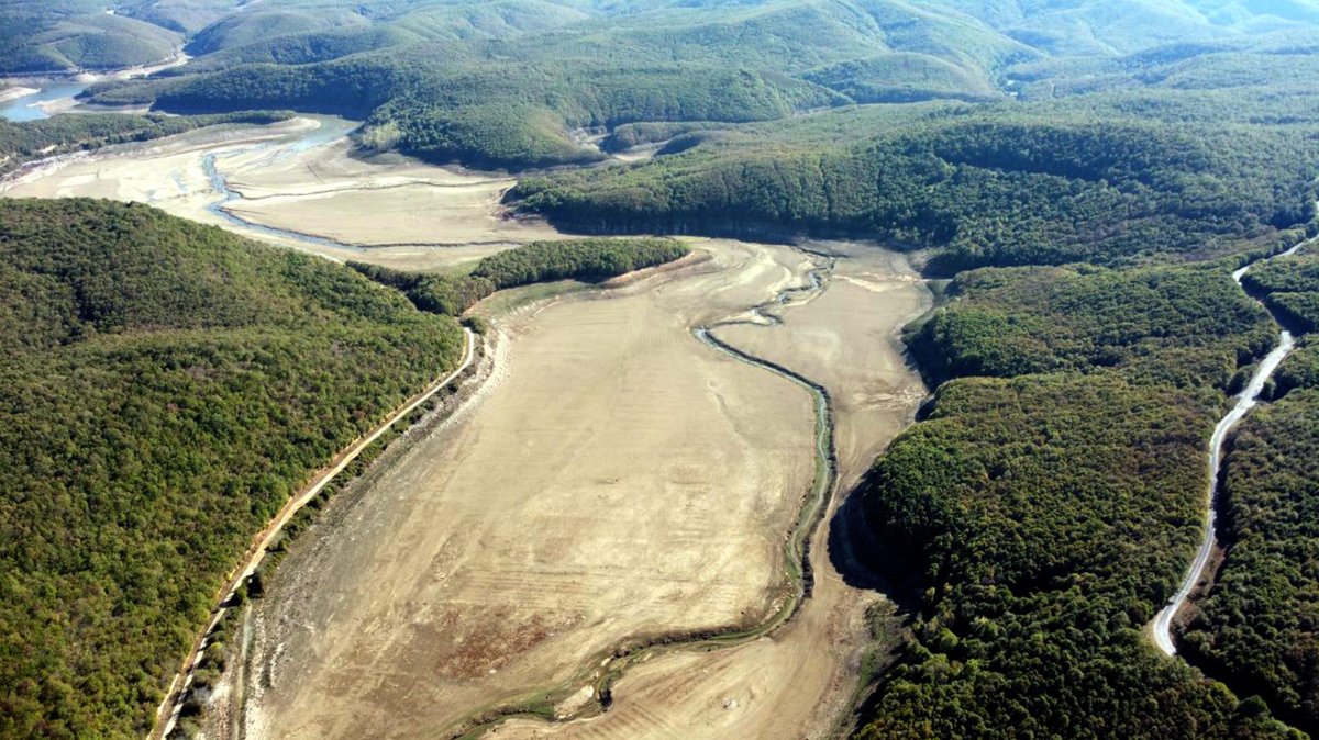 Dams in Thrace, serving Istanbul's water needs, have dried up # 1