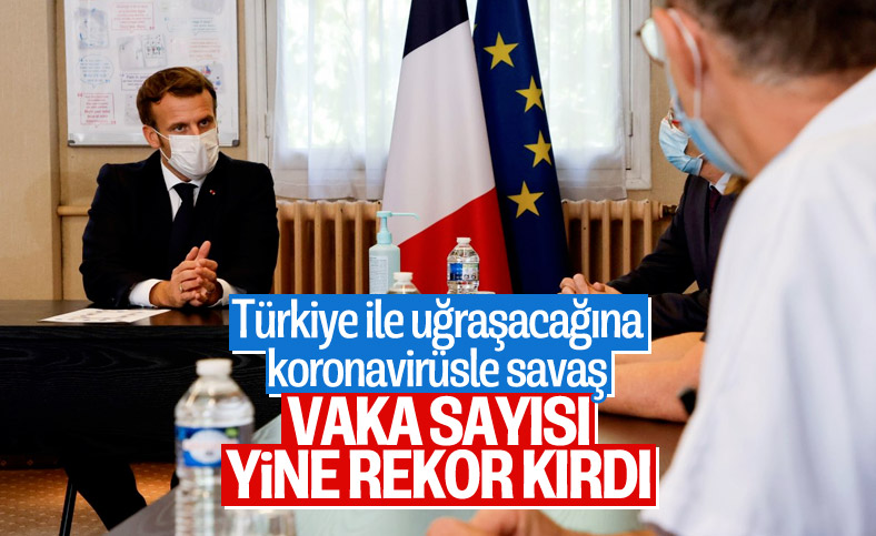 Fransa’da günlük vaka sayısında yeni rekor