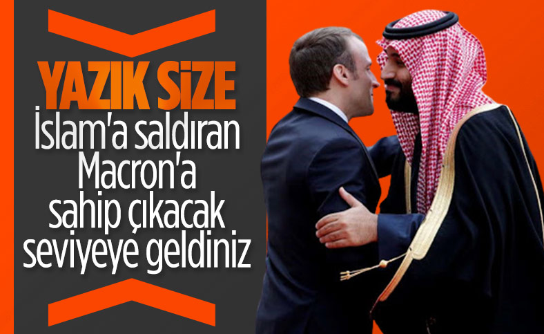 Suudi Arabistan'dan İslam'ı hedef alan Fransa'ya destek mesajı