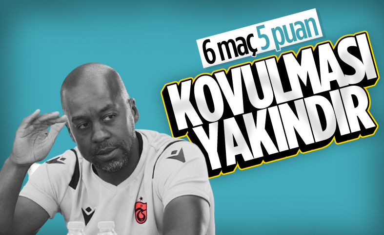 Trabzonspor'da Eddie Newton'un koltuğu tehlikede