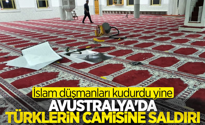 Sydney'de bulunan Türklere ait camiye saldırı 