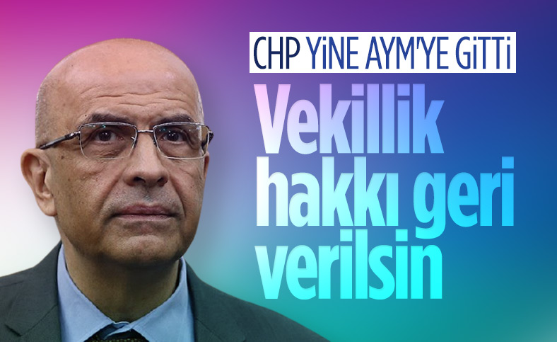 CHP, Enis Berberoğlu için AYM'ye başvurdu