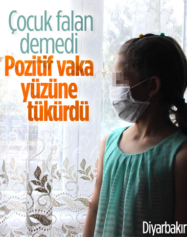 Diyarbakır'da koronavirüslü komşu, çocuğun yüzüne tükürdü 