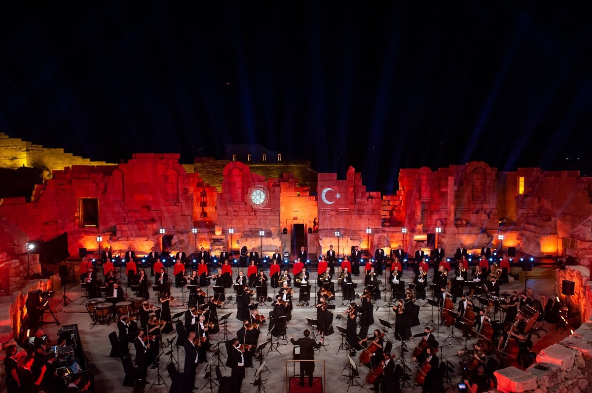 The Great Concert of the Republic took place in Patara Ancient City # 4