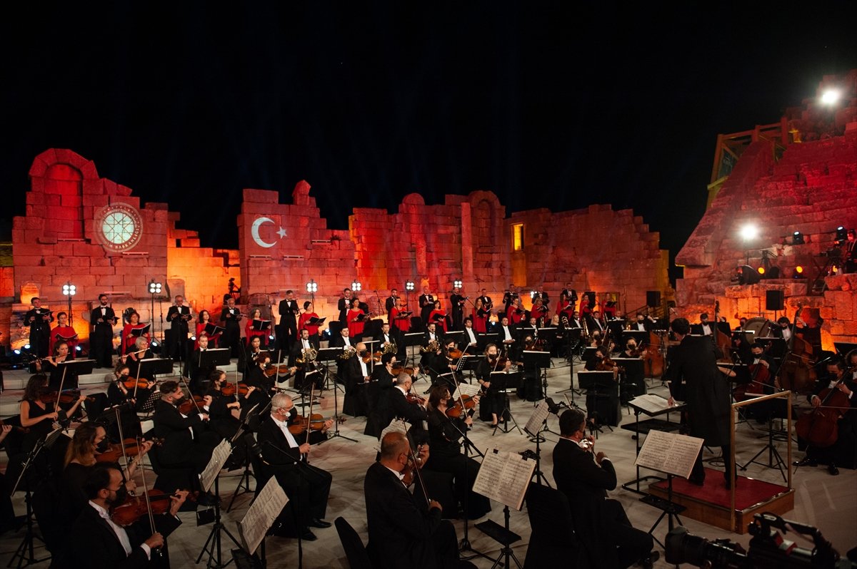 Great Concert of the Republic took place in Patara Ancient City # 6