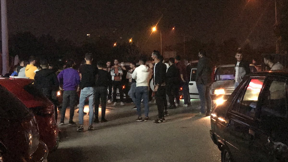 Bursa da asker uğurlamasında koronaya meydan okudular #3
