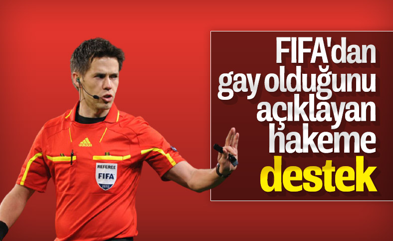 FIFA gay hakem Hagen'e desteğini açıkladı