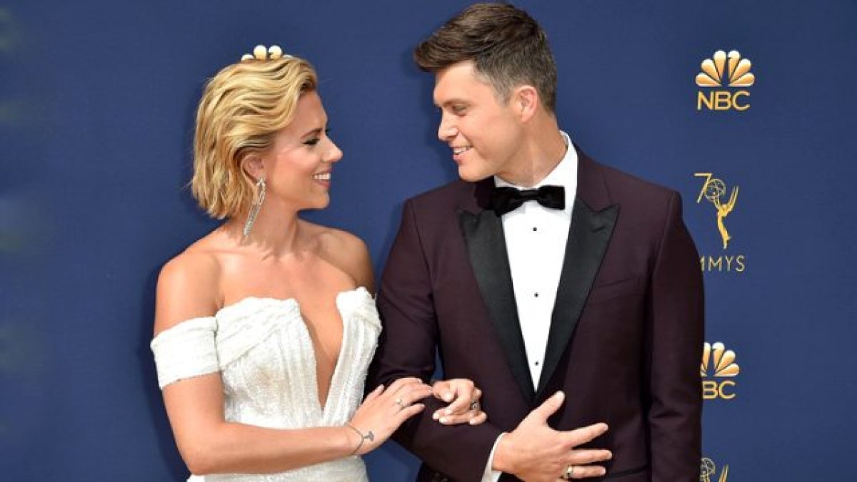 Scarlett Johansson ile Colin Jost evlendi 3 scarlett 1992
