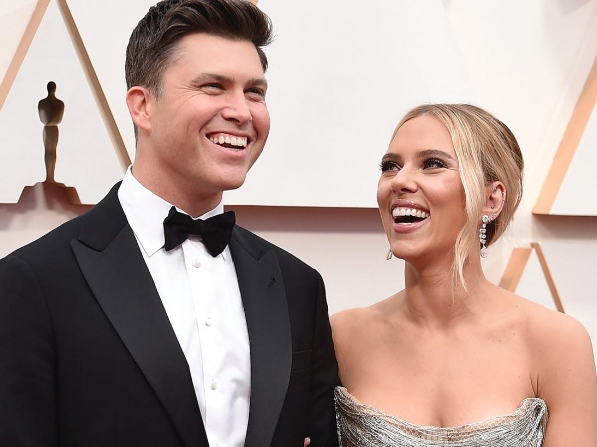 Scarlett Johansson ile Colin Jost evlendi 1 scarlett 4286