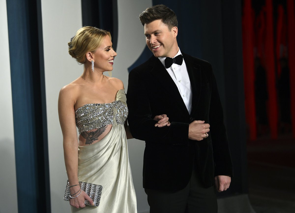 Scarlett Johansson ile Colin Jost evlendi 2 scarlett 5821