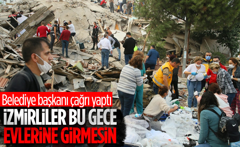 Tunç Soyer'den İzmirlilere geceyi dışarıda geçirin çağrısı