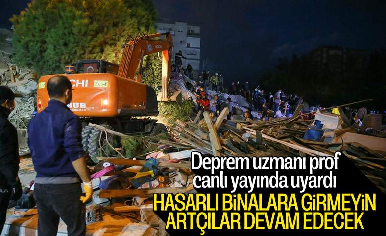 Prof. Dr. Okan Tüysüz: Artçı depremler bir hafta boyunca devam edebilir