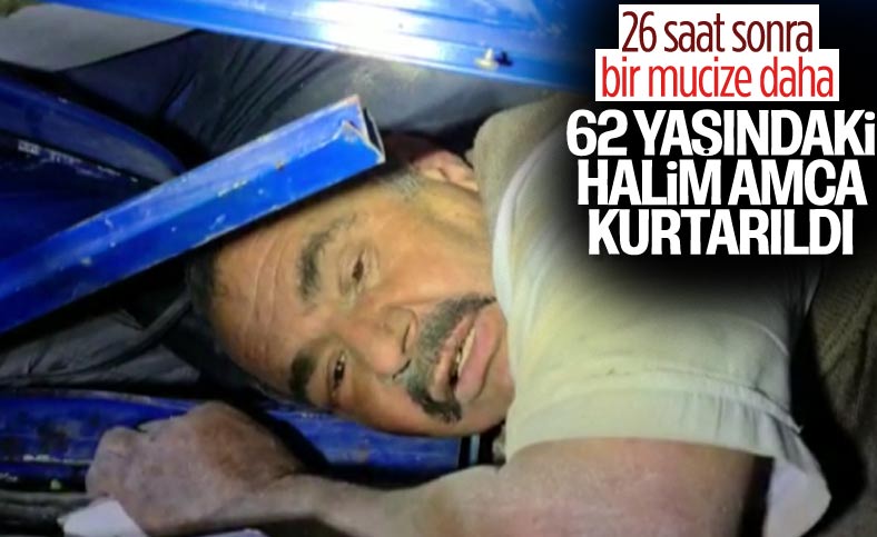 İzmir'de enkazdan bir kişi daha sağ olarak kurtarıldı