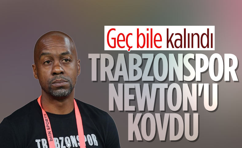 Trabzonspor, Eddie Newton'un görevine son verdi