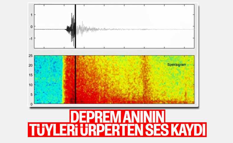 İzmir depreminin tüyleri ürperten ses kaydı