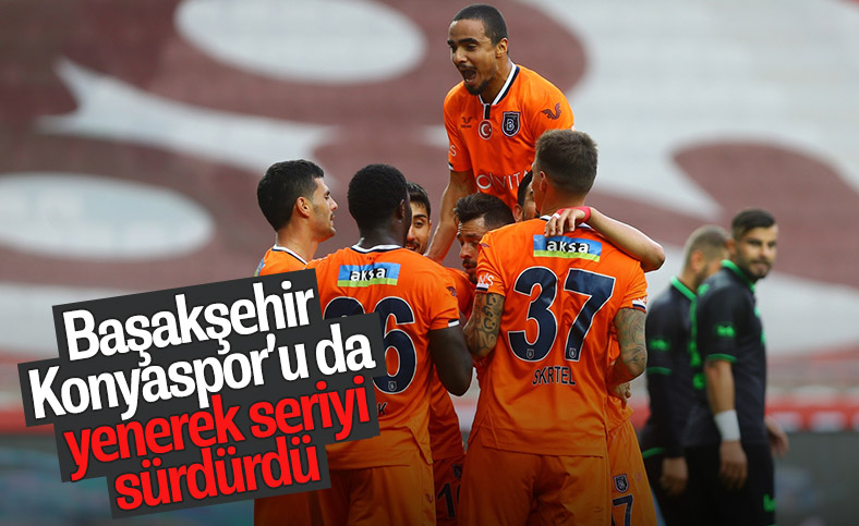 Başakşehir, Konyaspor'u yenerek çıkışını sürdürdü