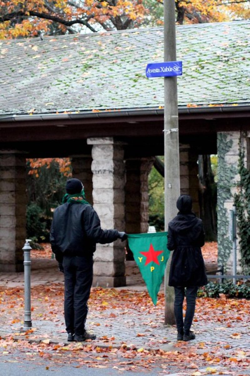 Almanya da sokağa PKK lıların ismi verildi #3