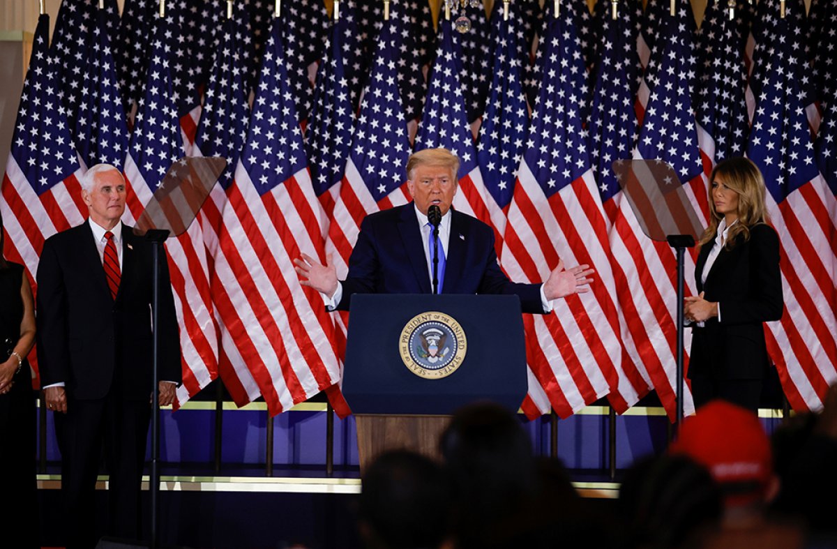 Donald Trump, seçim sonrası Beyaz Saray da açıklama yaptı #2