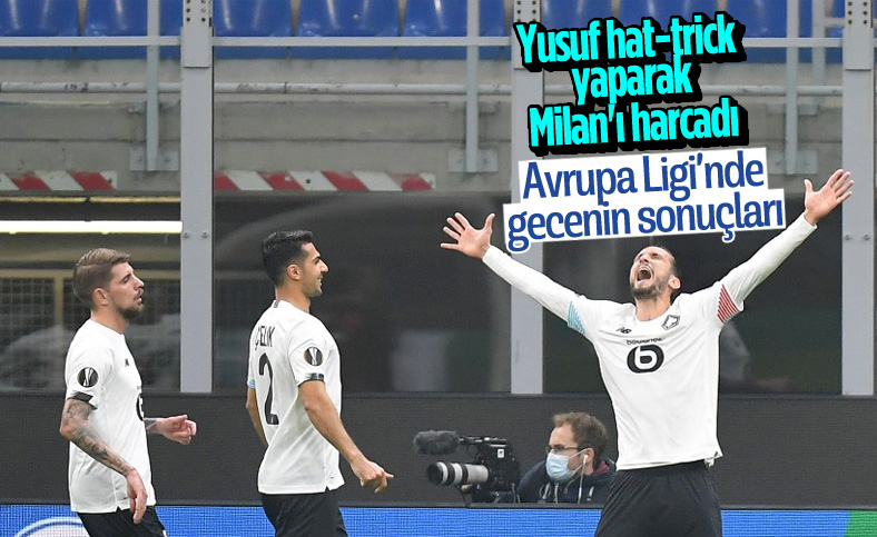UEFA Avrupa Ligi'nde gecenin sonuçları