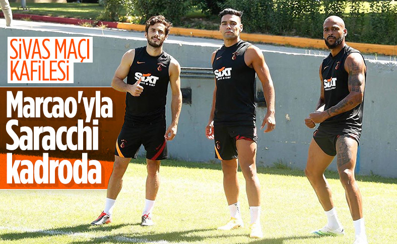 Sivasspor maçı kadrosunda Marcao ve Saracchi yer aldı
