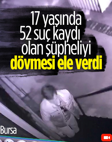 Bursa'da, 17 yaşında 52 sabıkası bulunan şüpheli yakalandı