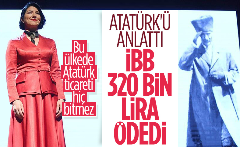 İBB'den Pınar Ayhan'a 320 bin liralık 'Atatürk' ödemesi