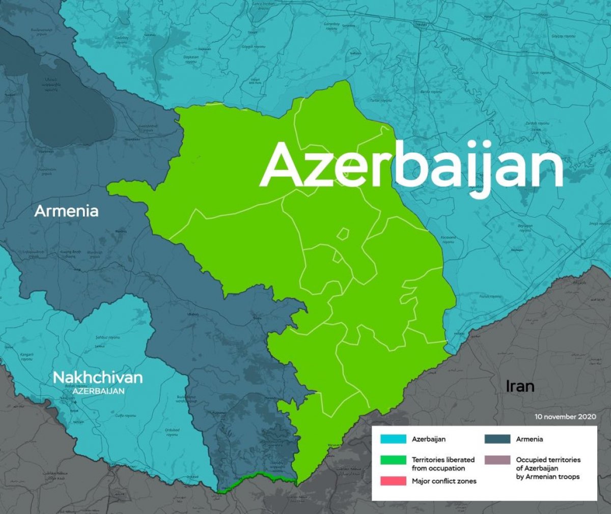 Aliyev ile Putin, Dağlık Karabağ anlaşmasını imzaladı #3