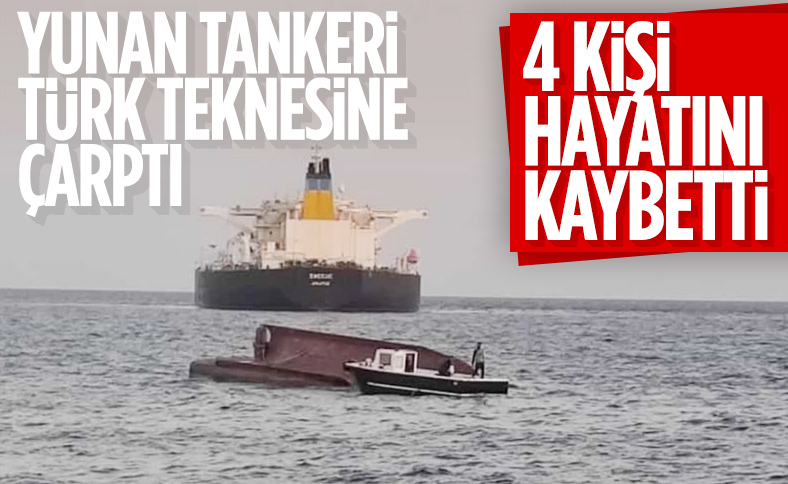 Adana'da Yunan tankeriyle, Türk balıkçı teknesi çarpıştı