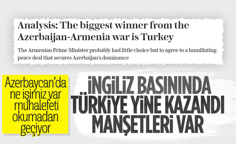 İngiliz basını: Dağlık Karabağ'ın kazananı Türkiye