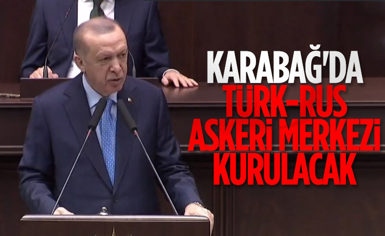 Cumhurbaşkanı Erdoğan: Türk-Rus askeri merkezi kurulacak 