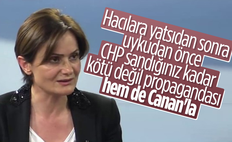 Saadet Partisi'nin kanalı TV5'in konuğu: Canan Kaftancıoğlu
